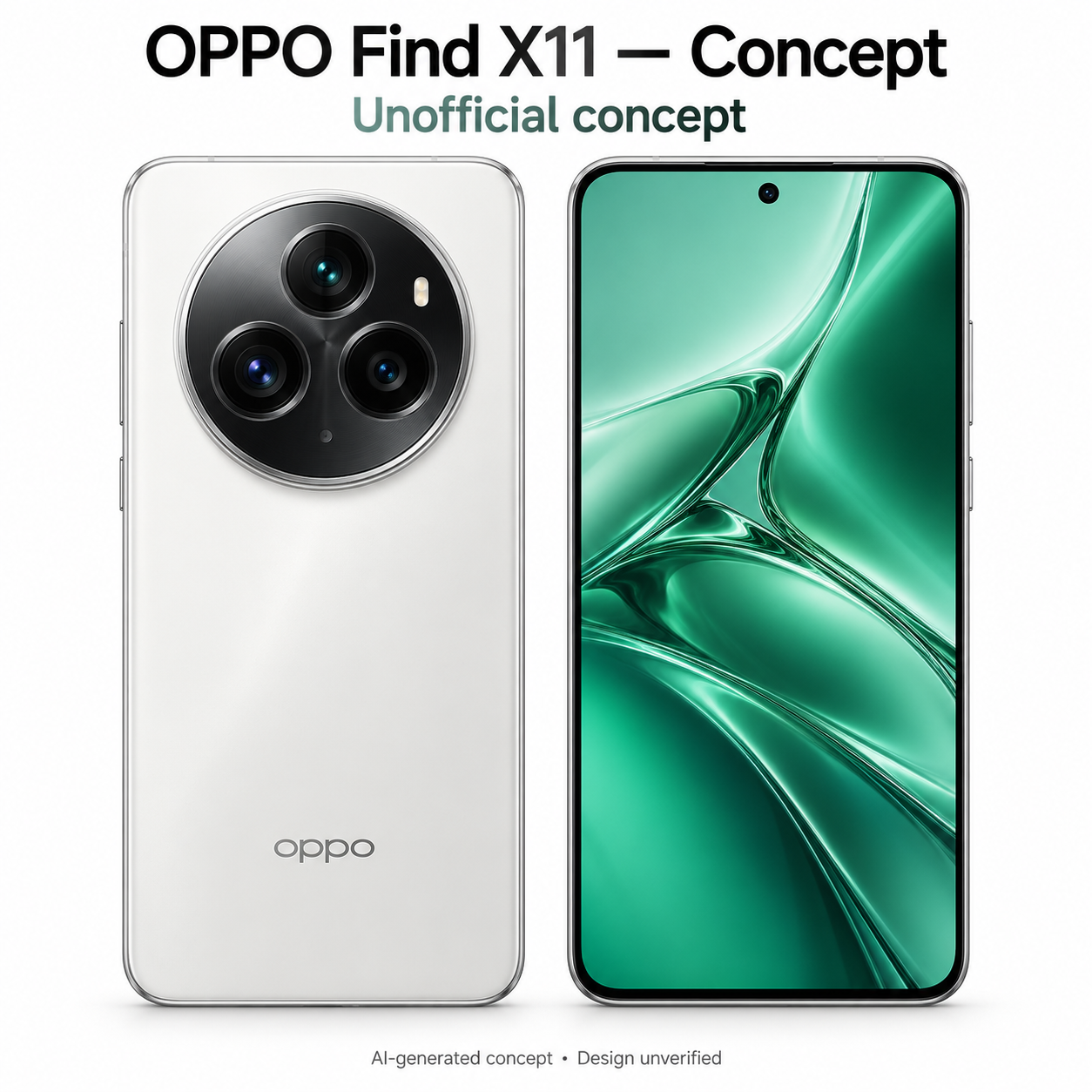 Unofficial OPPO Find X11 concept