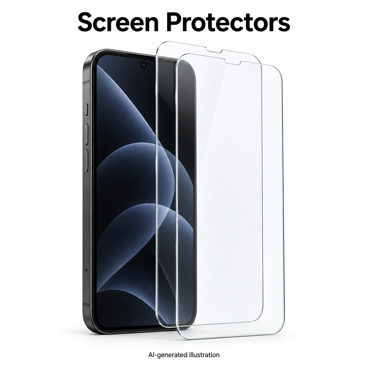Illustrative screen protectors category