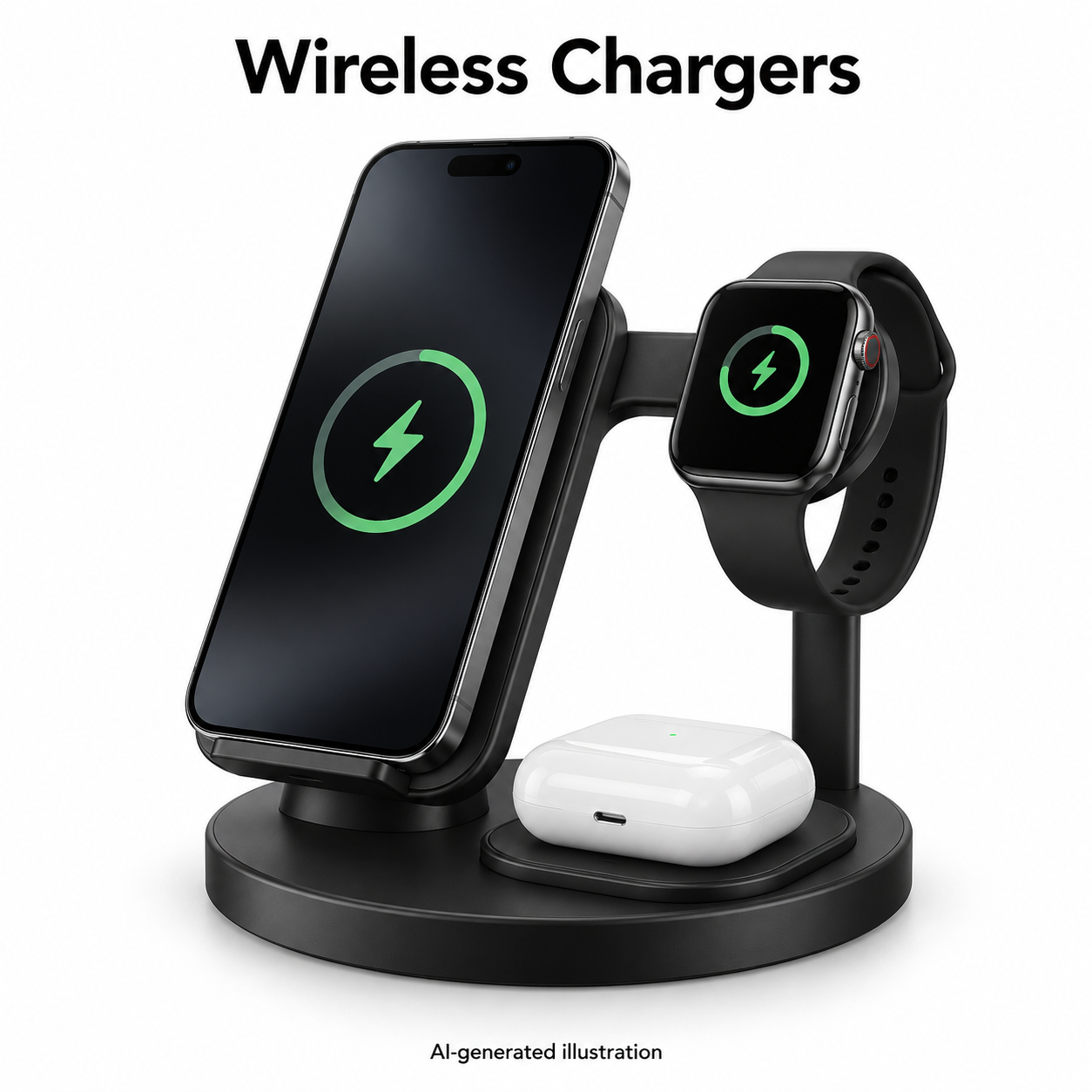 Illustrative wireless chargers category